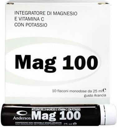Anderson Mag 100 με Βιταμίνη C 25ml