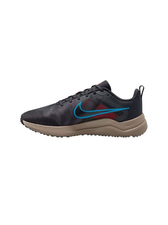 Downshifter 12 Sport Shoes Running Dark Smoke Grey / Laser Blue / Khaki