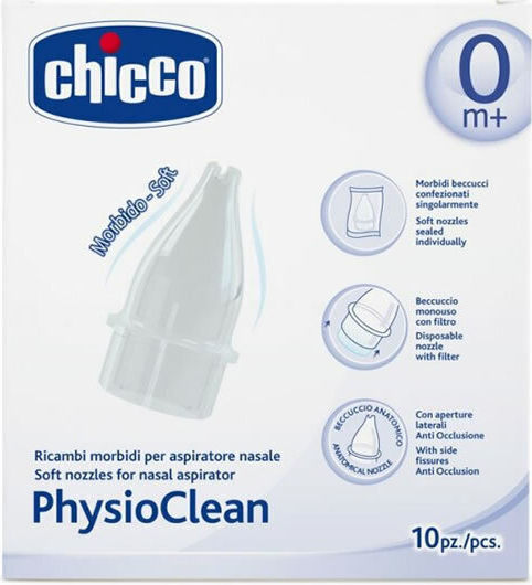 Chicco PhysioClean Nasal Aspirator Nasal Aspirator for Infants and Children