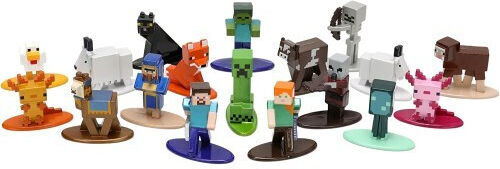Jada Toys Minecraft: Multi Pack Nano Valul 8 Figurină 18buc