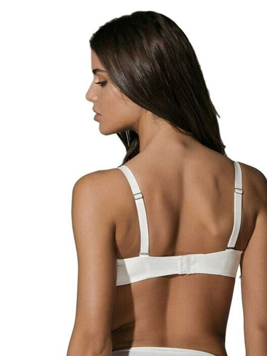 Luna Secret Sense Bra with Light Padding Underwire White