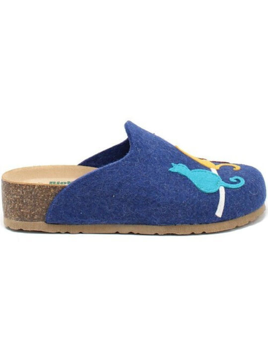 Bionatura Slipper 12BLMOO-I-FELB88 Blue