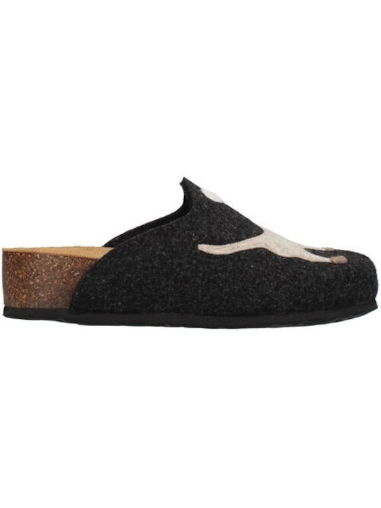 Bionatura Slipper 12ARGO-I-FELA118 Dark Grey