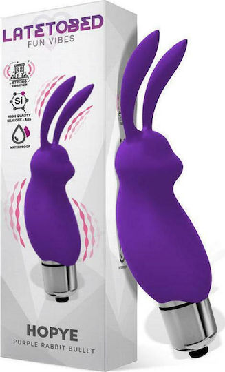 LateToBed Hopye Mini Κλειτοριδικός Δονητής 7cm Purple