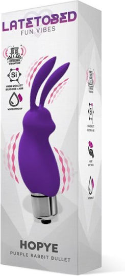 LateToBed Hopye Mini Κλειτοριδικός Δονητής 7cm Purple