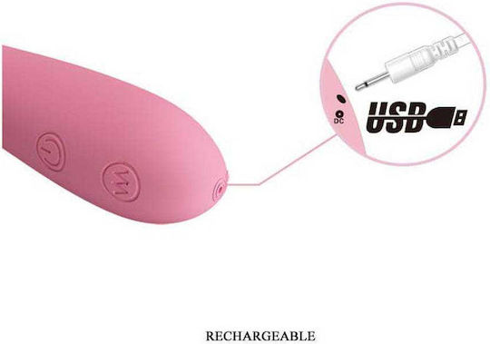 Pretty Love Gloria Vibrator G-Spot 16cm Pink
