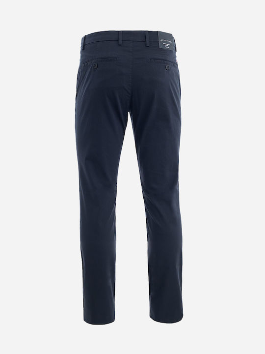 Tommy Hilfiger Ανδρικό Παντελόνι Chino Ελαστικό σε Slim Εφαρμογή Navy Μπλε