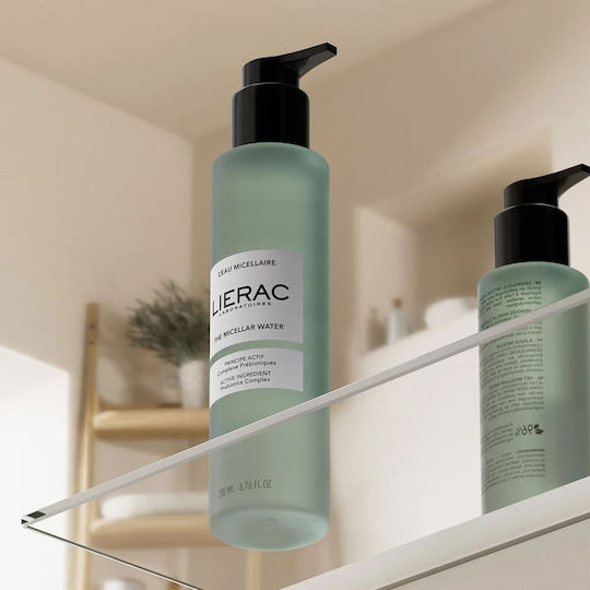 Lierac The Micellar Water Prebiotics Complex Micellar Water Αφαίρεσης Μακιγιάζ Προσώπου για Ακνεϊκές Επιδερμίδες 200ml