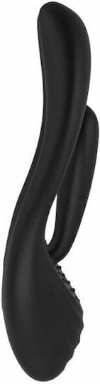 LateToBed Fun Vibes Trimer Multifunction Stimulator Doppelter Vibrator 11.2cm Black