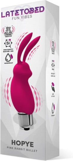 LateToBed Hopye Mini Κλειτοριδικός Δονητής 7cm Pink