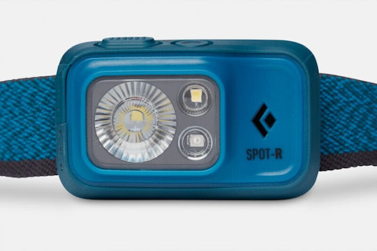 Black Diamond Επαναφορτιζόμενος Φακός Κεφαλής LED IP67 με Μέγιστη Φωτεινότητα 400lm Spot 400-r Azul
