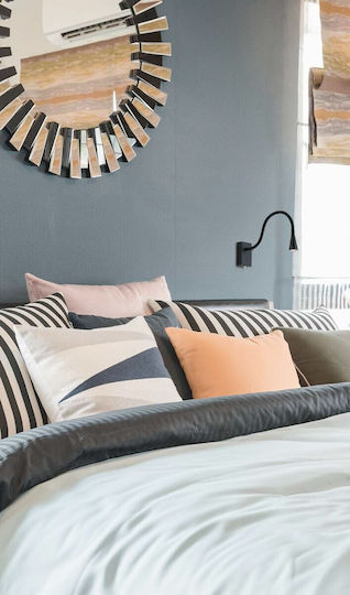Viokef Koko Leuchte Wand LED Schwarz 60x6x60cm Viokef Koko Leuchte Wand LED Schwarz 60x6x60cm