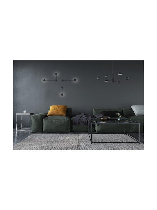 Nowodvorski Orbit S Modern Lamp Wall with Socket GX53 Black 32.5x8cm