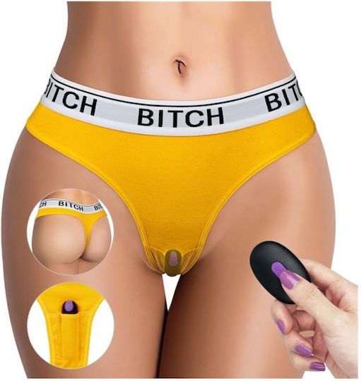 Lovetoy Ingen Bitch Vibrating Panties Mini Δονητής Bullet με Απομακρυσμένο Έλεγχο S Μαύρος