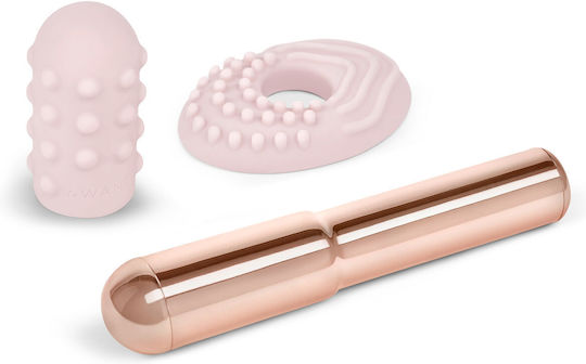 Le Wand Grand Bullet Vibrator Vibrator Bullet 12.4cm aur roz