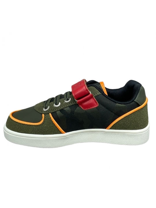 Benetton Kids Sneakers with Scratch Khaki