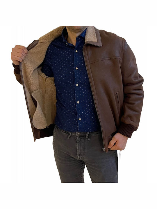 42005 MEN'S MUTTON BOMBER BROWN