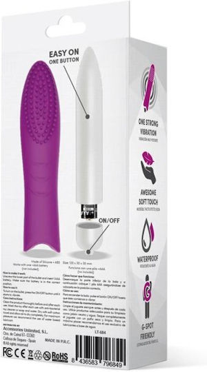 LateToBed Fun Bullets Doty Mini Δονητής Bullet 12cm Purple