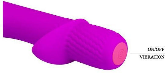 Pretty Love Troy Clasic Vibrator 15cm Violet
