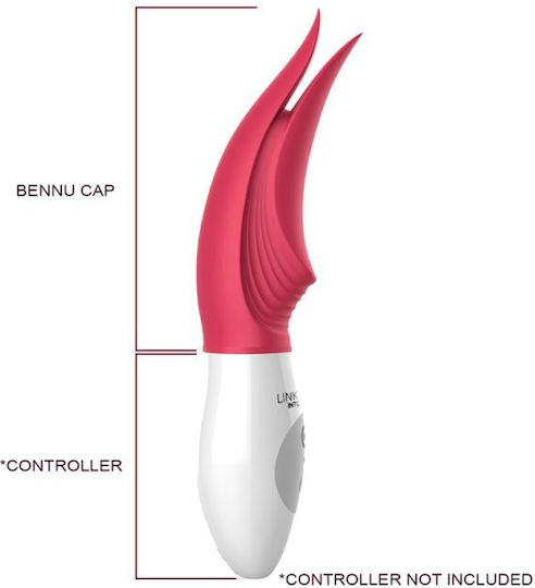 IntoYou Link & Joy Bennu Κεφαλές για Δονητή Head Red