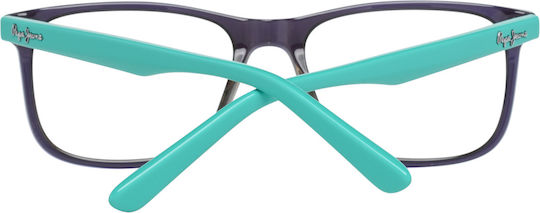 Pepe Jeans Kunststoff Brillenrahmen Blau PJ3314-C3