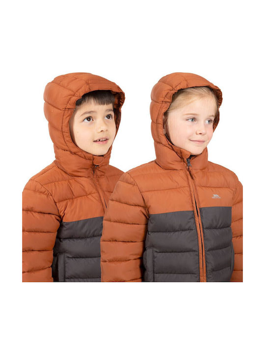 Kids' Quilted Jacket Short with Hood Multicolour