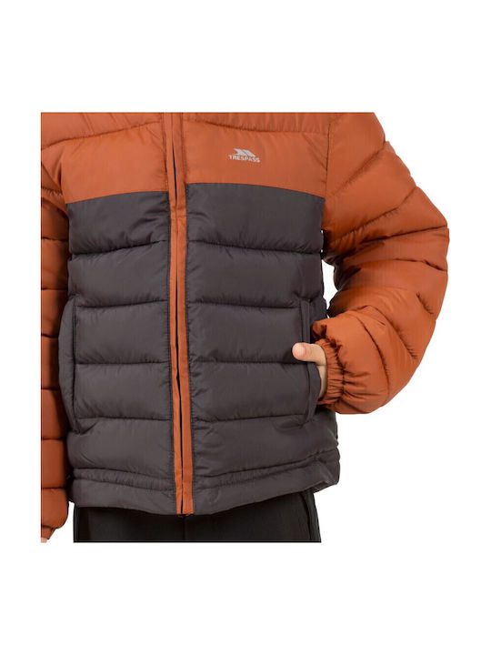 Kids' Quilted Jacket Short with Hood Multicolour