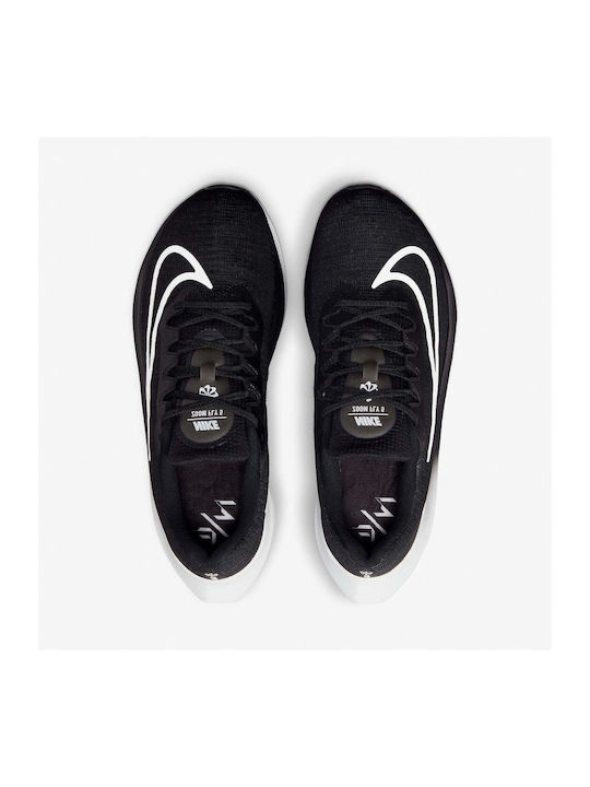 Zoom Fly 5 Ανδρικά Αθλητικά Παπούτσια Running Μαύρα