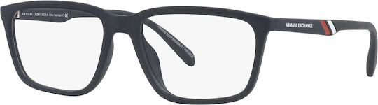 Armani Exchange Мъжки Ацетатен Рамки За Очилa Тъмносини AX3089U 8181