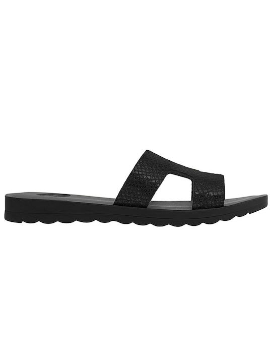 Sunshine Women's Flat Sandals Anatomic in Black Color