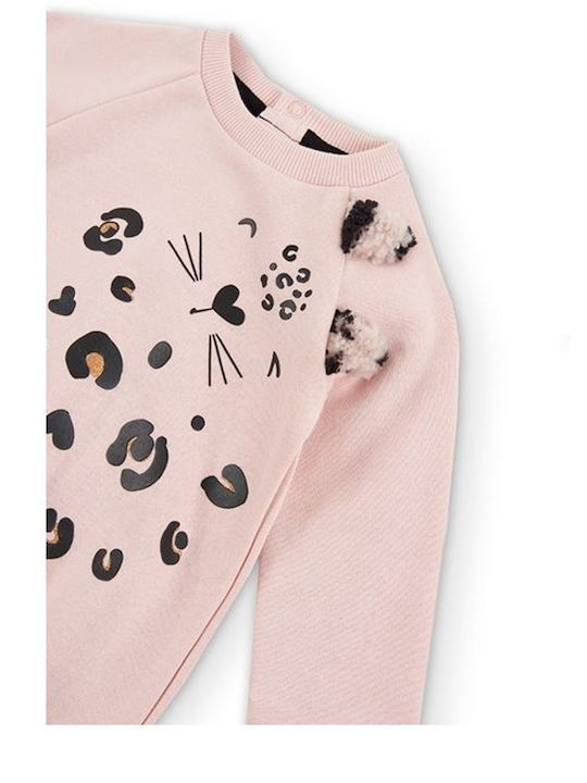 Kinder-Set mit Leggings Winter 2Stück Rosa