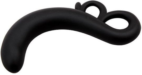 Chisa Novelties Two-Finger G-Spot Дилдо Черен 14.2см