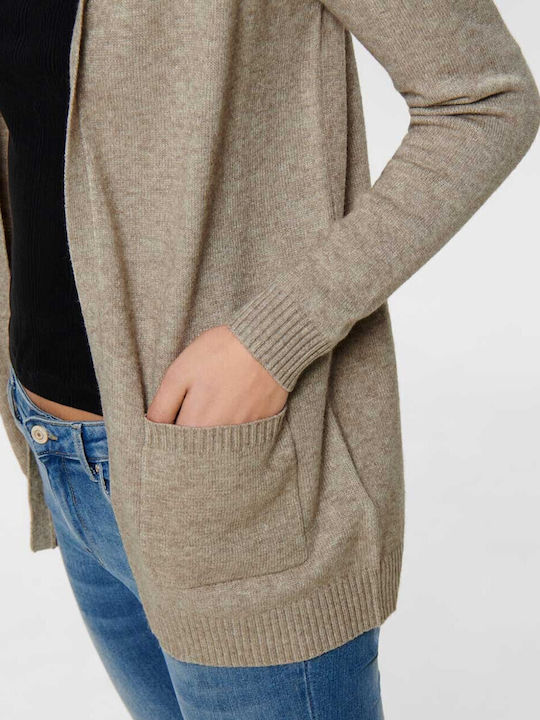 Onllesly Women's Knitted Cardigan Beige