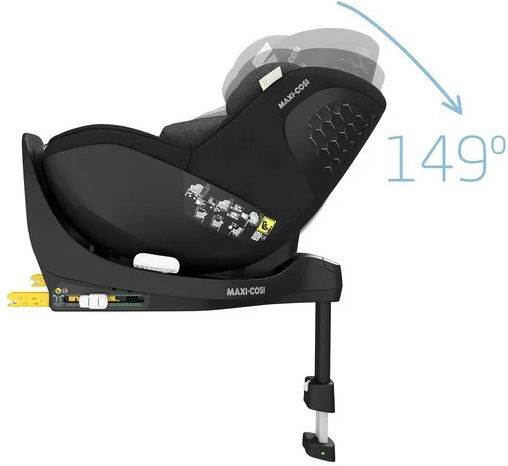 Maxi-Cosi Mica Pro Eco Детско Столче за Кола i-Размер с Isofix Автентично черно 0-18 кг