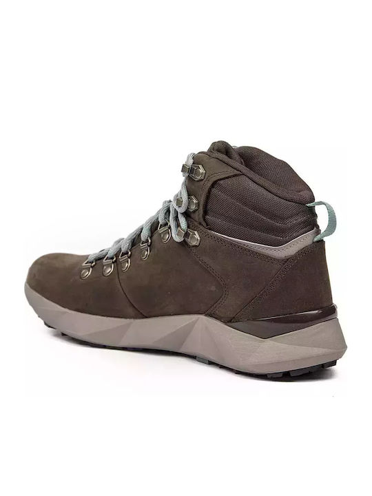 Columbia Facet Sierra OutDry Men's Hiking Boots Brown / Green Mottled