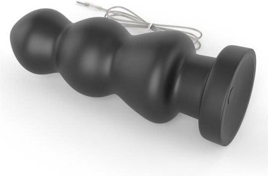Lovetoy Anal Plug King Size mit Vibration Schwarz 20cm