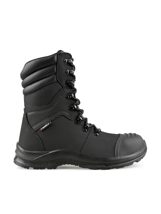 HUMMER Hi Waterproof Boots Work Black O2 with Certification CI, HI,SRC