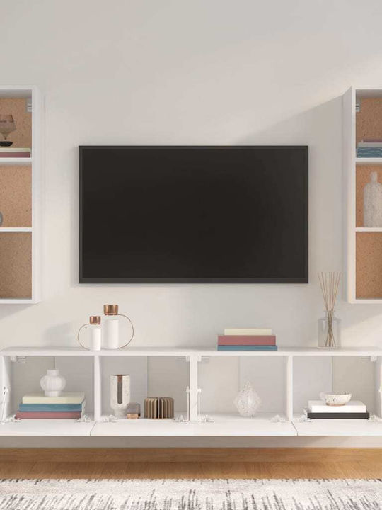 Living Room TV Unit White L80xW30xH30cm
