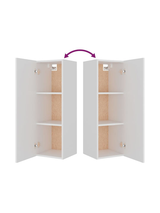 Living Room TV Unit White L80xW30xH30cm