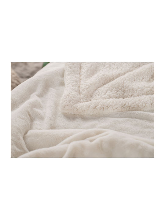 Anna Riska Blanket Nursery Swaddling Blankets Heaven 1 Velvet White 75x90cm 427094