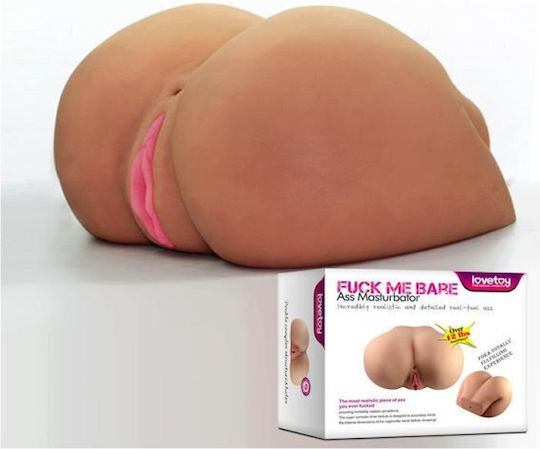 Lovetoy Fuck Me Bare Masturbator Butt / Vagina Perfect Ass