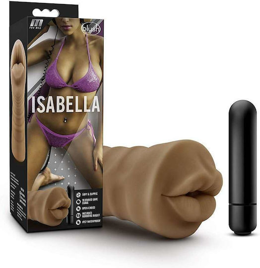 Blush M for Men Isabella Vibrating Mouth Stroker Masturbator mit Vibration 1Stück