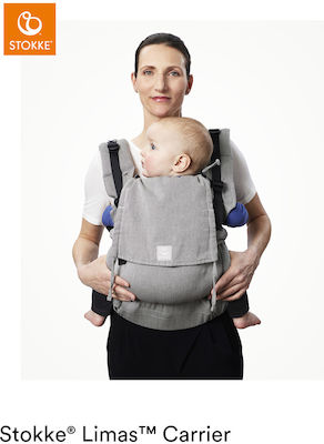 Stokke Standard Baby Carrier Limas with Maximum Weight 20kg Grey Melange