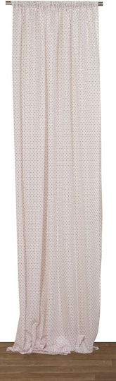 Viopros Kids Rod Pocket Curtain Κονφετί x