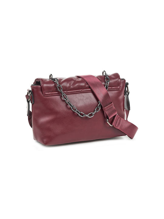 Verde Women's Bag Crossbody Burgundy