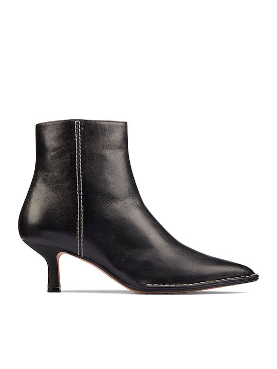 Clarks Thorna55 Stitch Ankle Boots Black