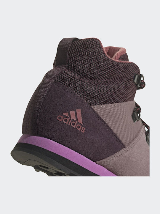 Παιδικά Μποτάκια Πεζοπορίας Terrex Climawarm Snowpitch Shadow Maroon / Purple / Pulse Lilac