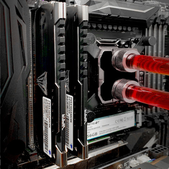 Patriot Viper Steel DDR4 με Module 1x8GB και Ταχύτητα 3600 για Desktop