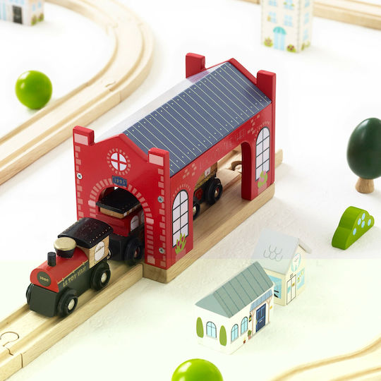 Le Toy Van Гара London Сет с Влакче от Дърво за 3+ години+ Години