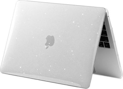 Tech-Protect Smartshell For Macbook Air 2022 Glitter Clear